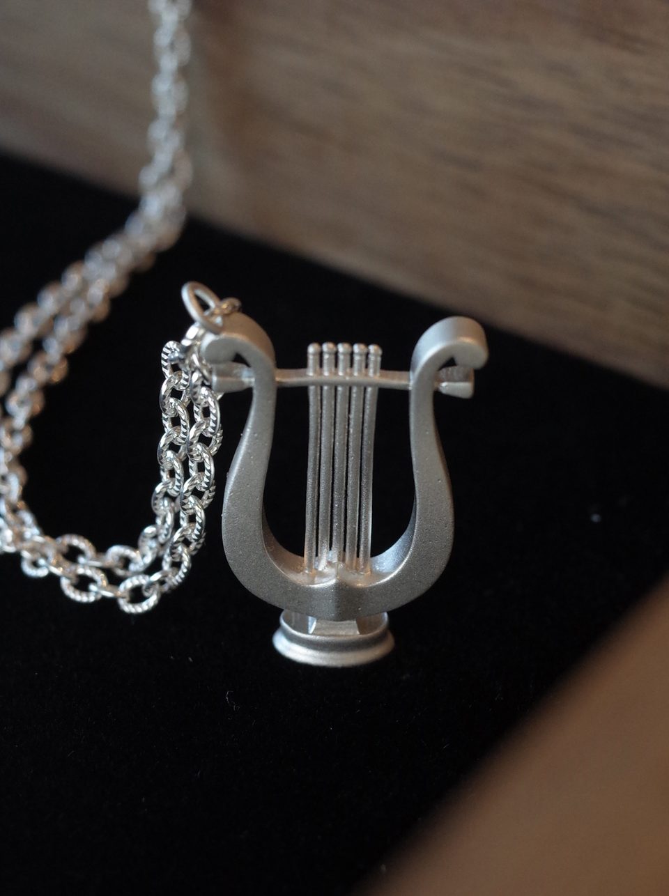 Le Fond Apollo’s Lyre pendant, 925 silver, product photo (2)