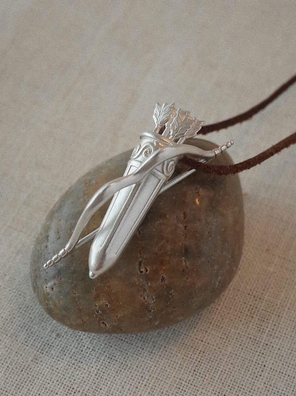 Le Fond Artemis’ Quiver pendant, 925 silver, product photo (1)