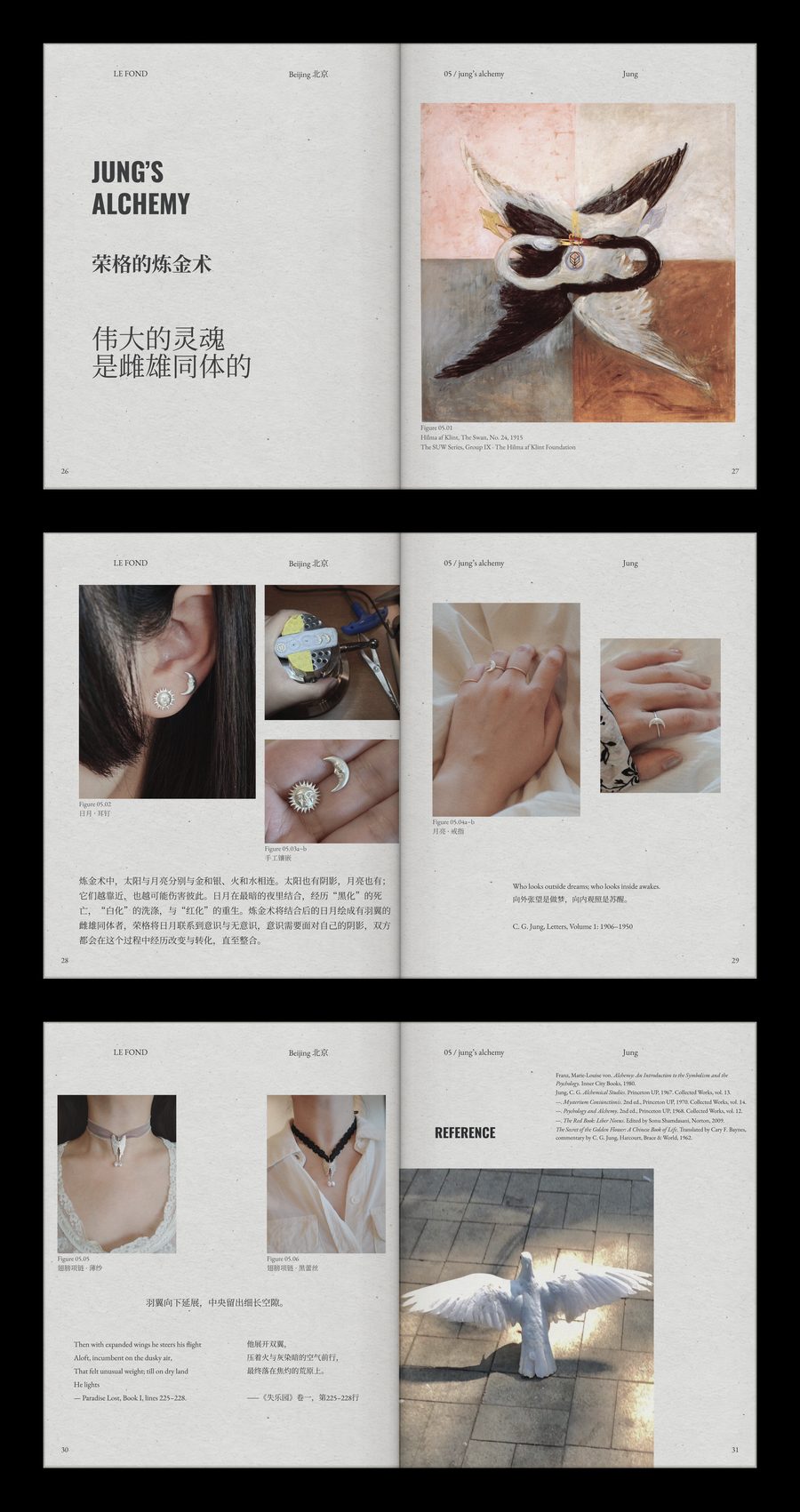 Jung’s Alchemy — book pages