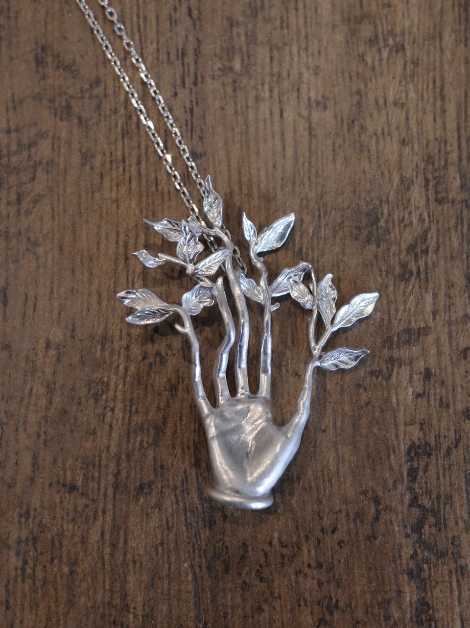 Le Fond Daphne’s Hand pendant, 925 silver, product photo (1)