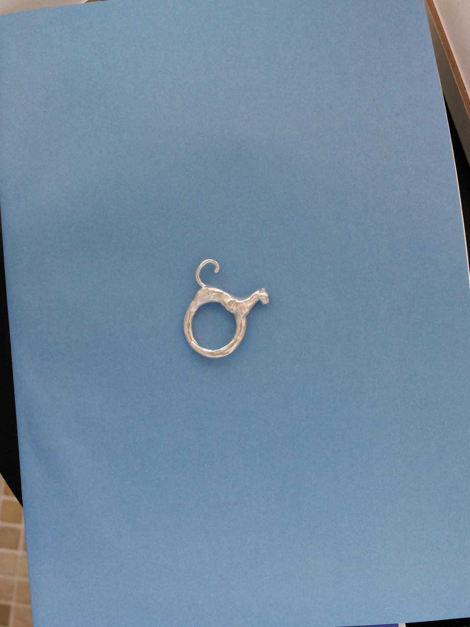 Le Fond Dionysus’ Leopard ring, 925 silver, product photo (1)