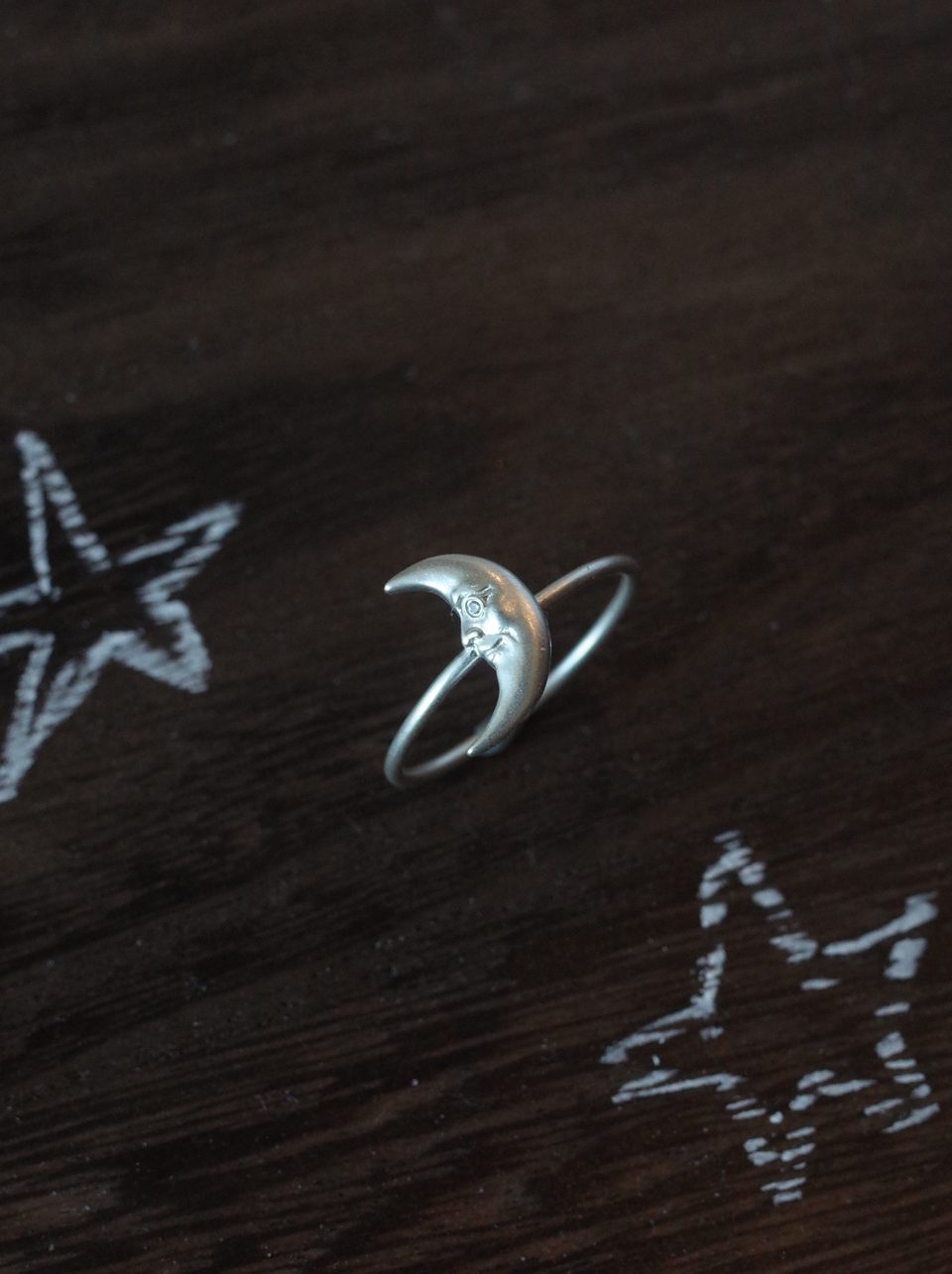 Le Fond Moon Goddess ring, 925 silver, product photo (2)